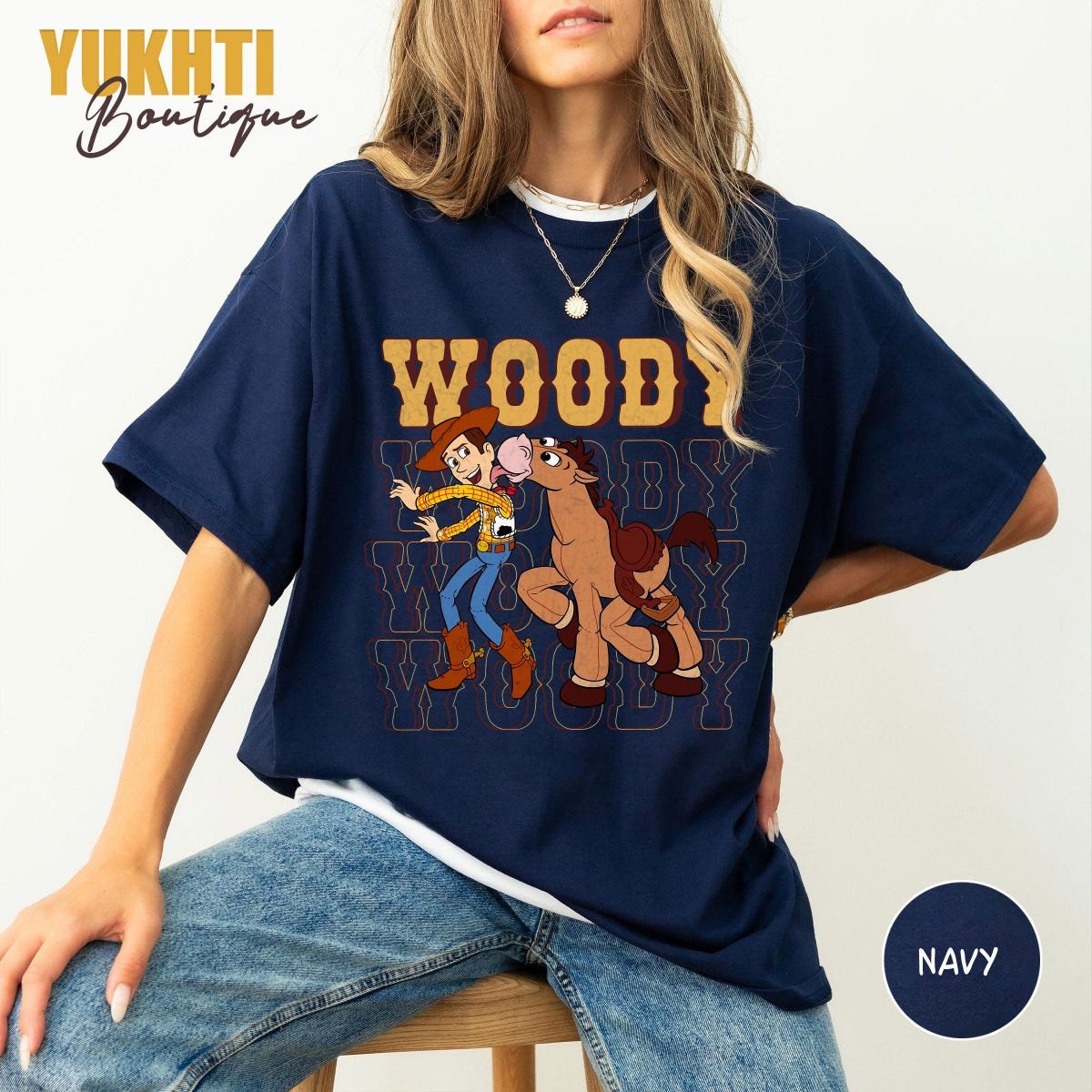 Toy Story Woody Shirt Vintage Disney Cowboy Tee