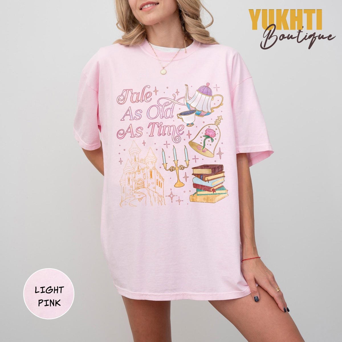 Vintage Beauty And The Beast Shirt Disney Princess Belle Tee