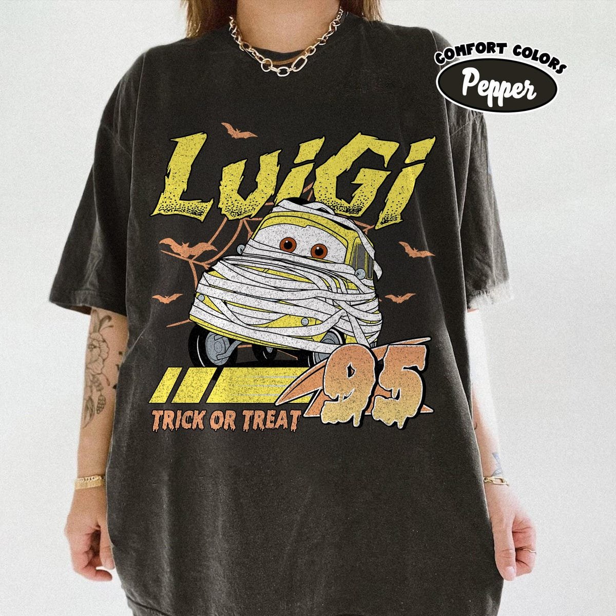 Vintage Cars Halloween Shirt Disney Characters Tee