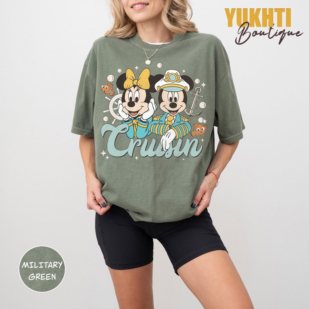 Vintage Disney Cruise Shirts Mickey Friends Family Vacation Tee