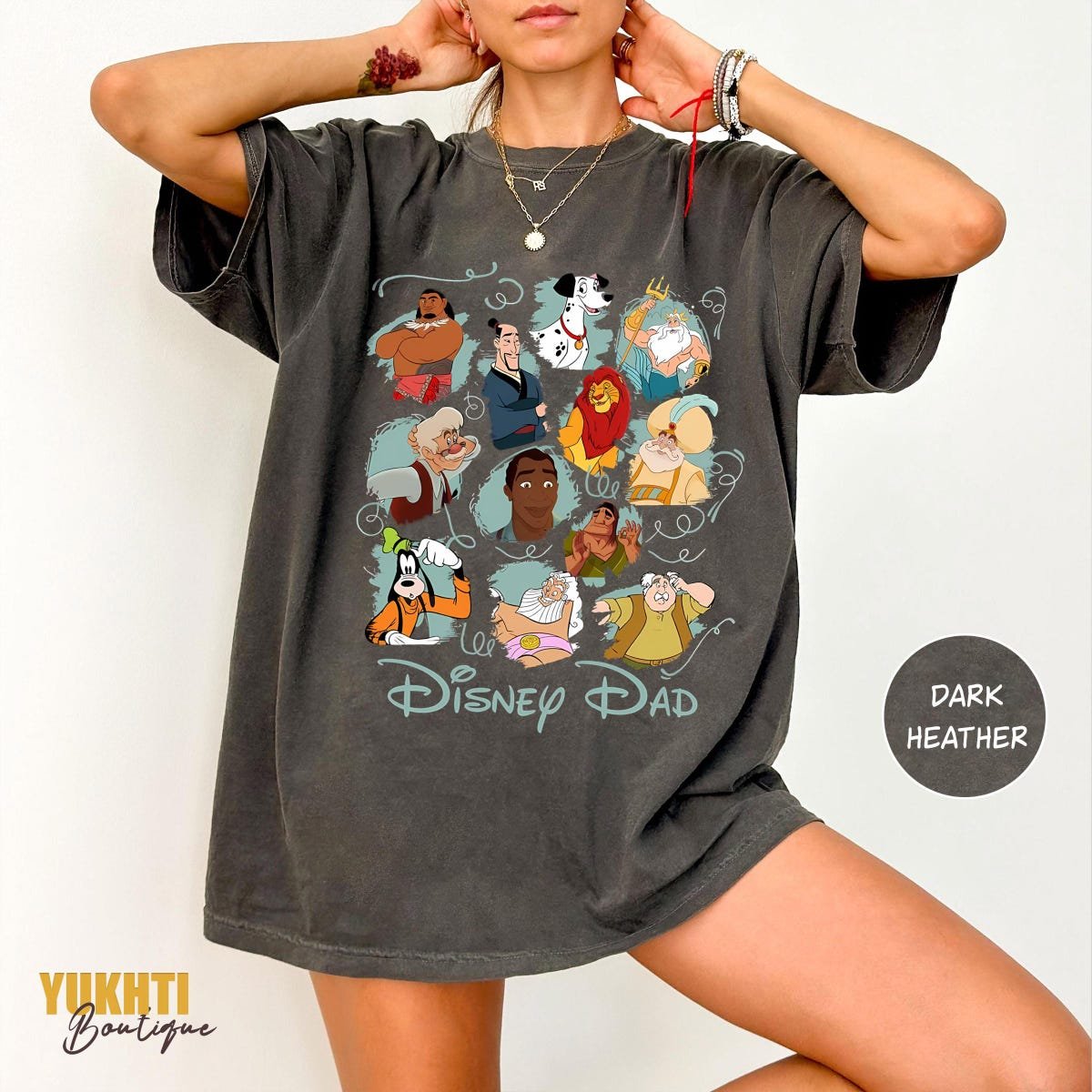 Vintage Disney Dad Shirts Gift for Father's Day and Disneyland Trips