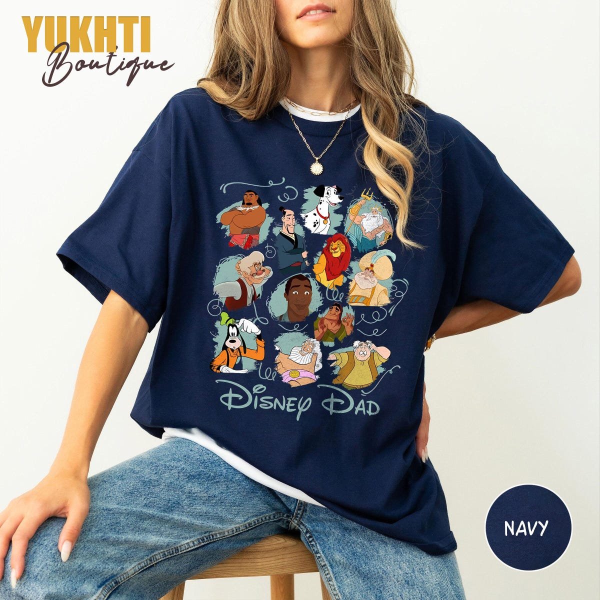 Vintage Disney Dad Shirts Gift for Father's Day and Disneyland Trips