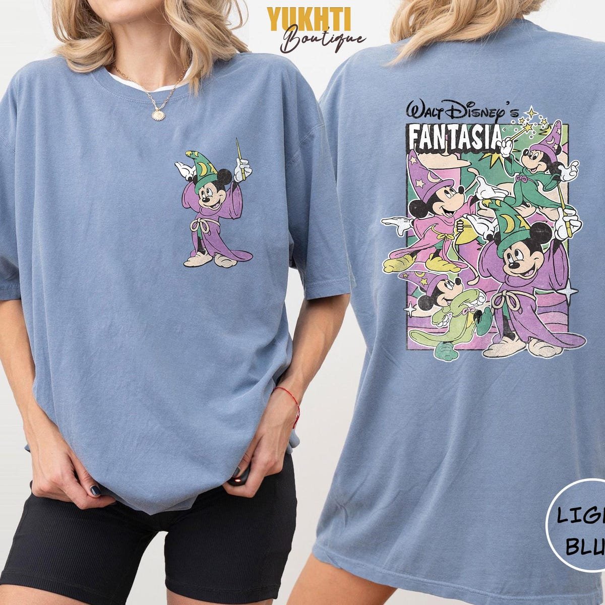 Vintage Disney Fantasia Mickey Mouse Sorcerer Shirt