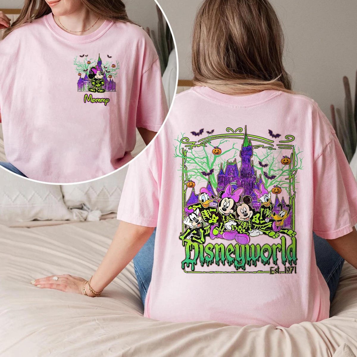 Vintage Disney Halloween Shirt Mickey Friends Family Costume 2025 Tee