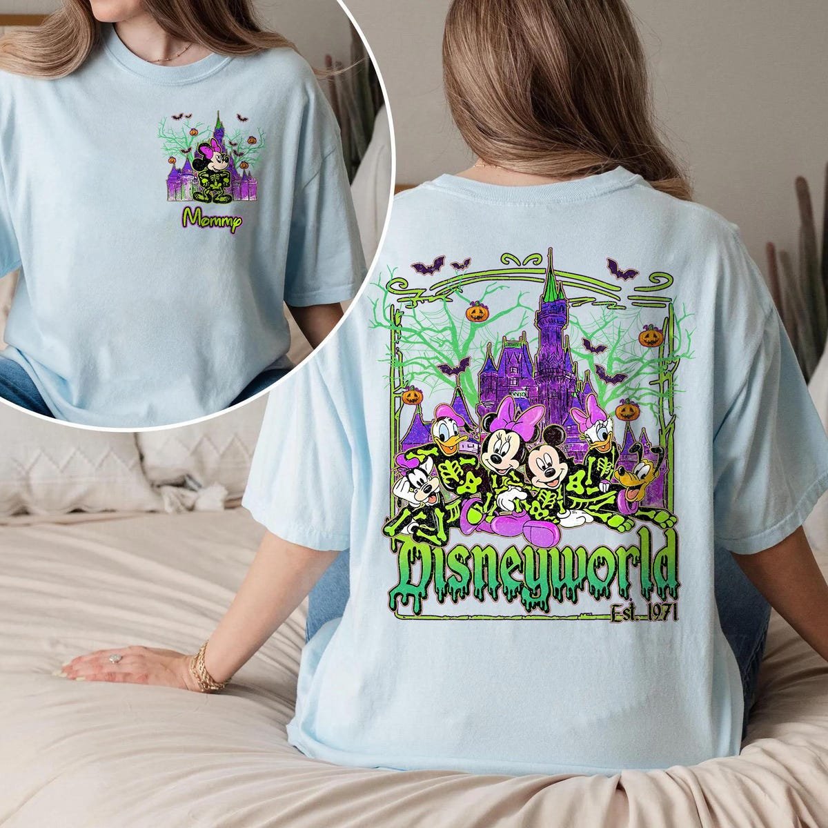 Vintage Disney Halloween Shirt Mickey Friends Family Costume 2025 Tee