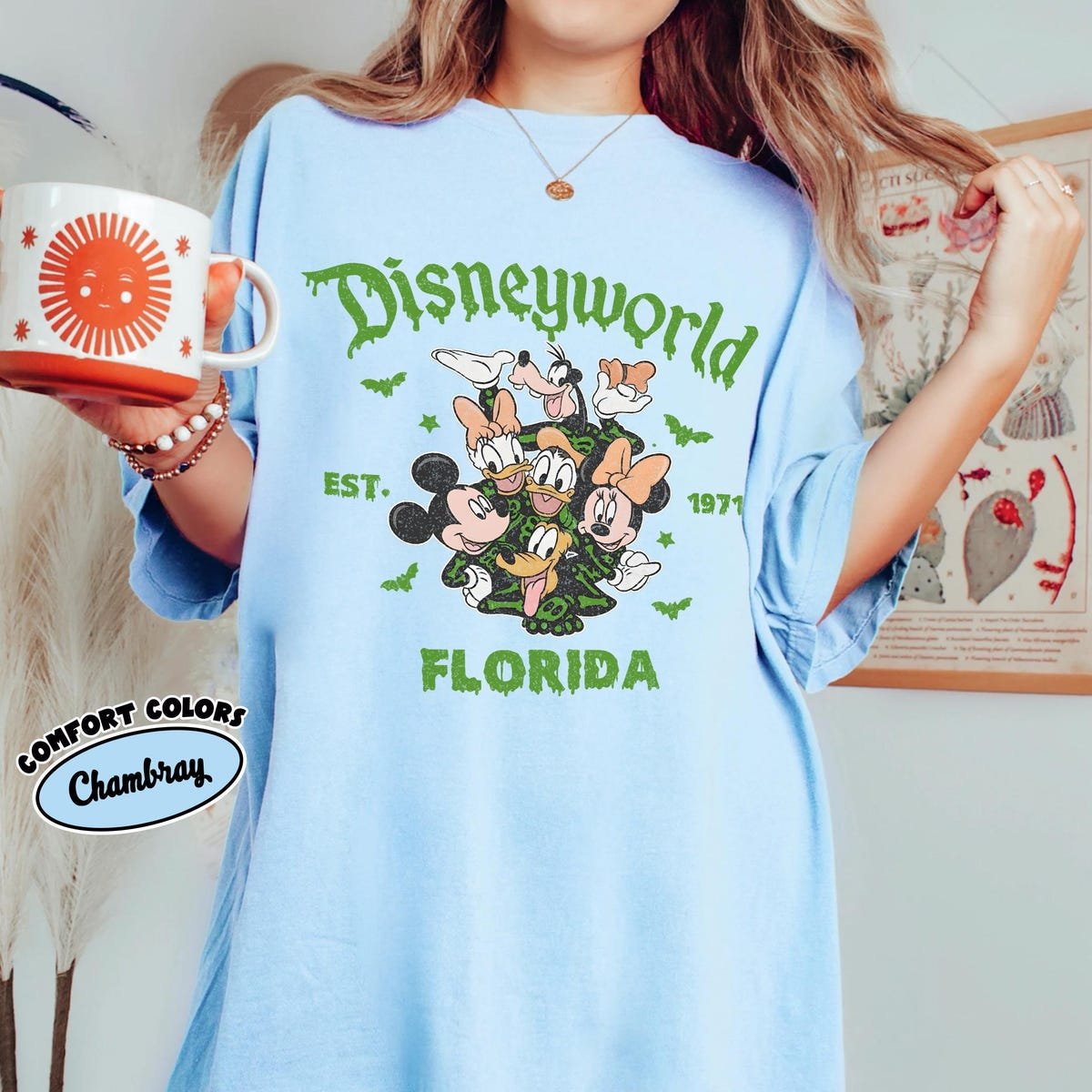 Vintage Disney Halloween Shirt Mickey Not So Scary Party 2025 Tee