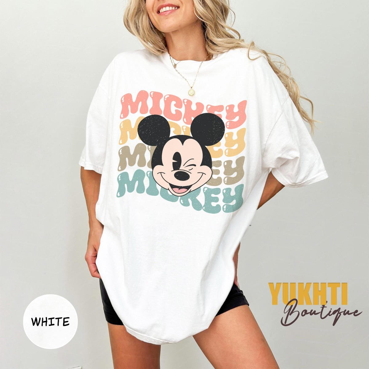 Vintage Disney Mickey And Friends Custom Shirts Family Apparel