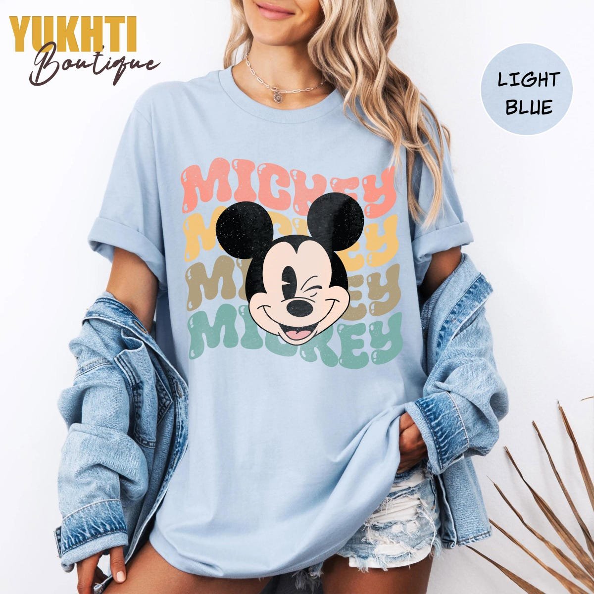 Vintage Disney Mickey And Friends Custom Shirts Family Apparel