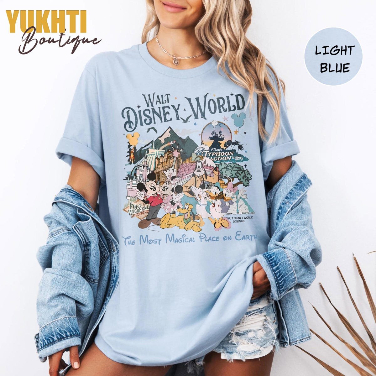 Vintage Disney World Shirts Retro 90s Mickey Friends Disney Vacation 2025