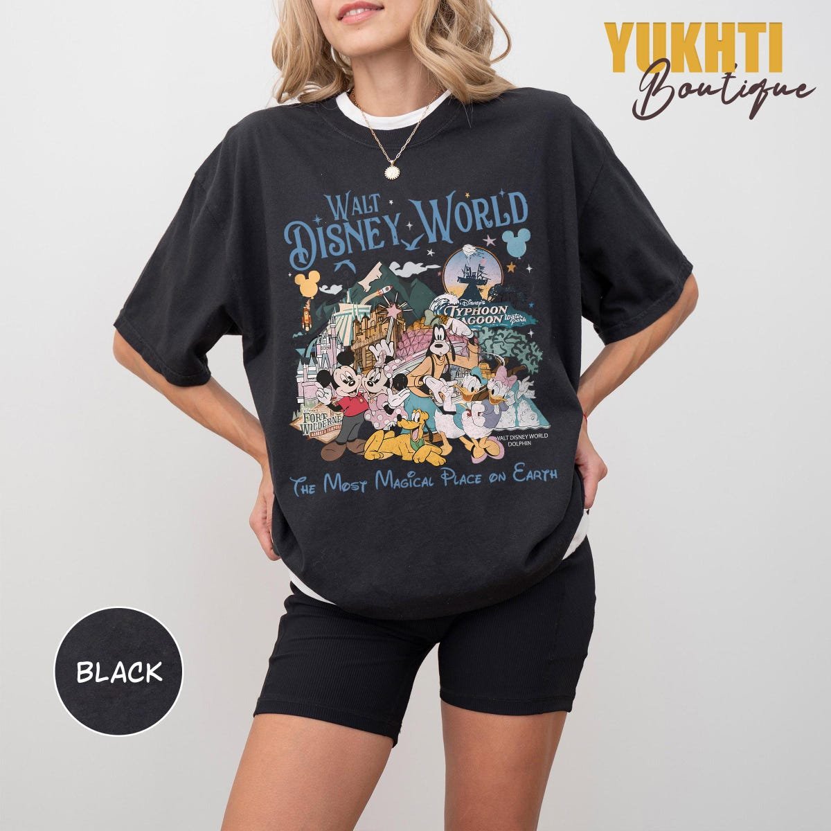 Vintage Disney World Shirts Retro 90s Mickey Friends Disney Vacation 2025