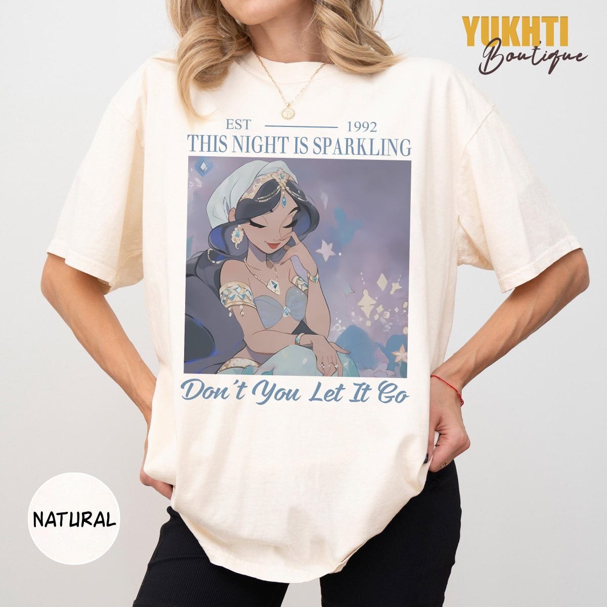 Vintage Disney World Shirts Retro Princess Tee Jasmine Elsa Anna