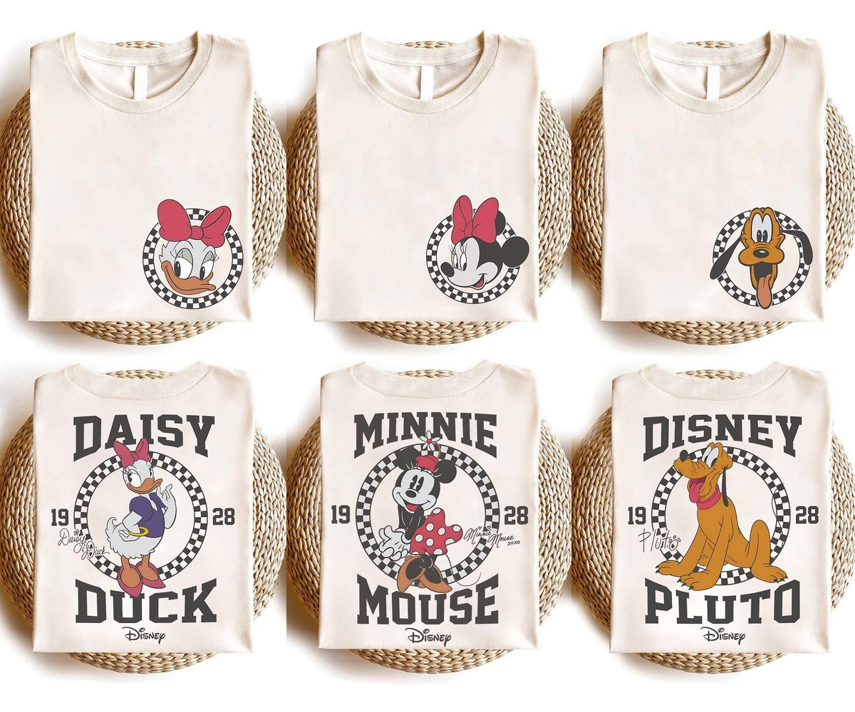 Vintage Mickey Disney Shirt Retro Family Vacation Tee 2025