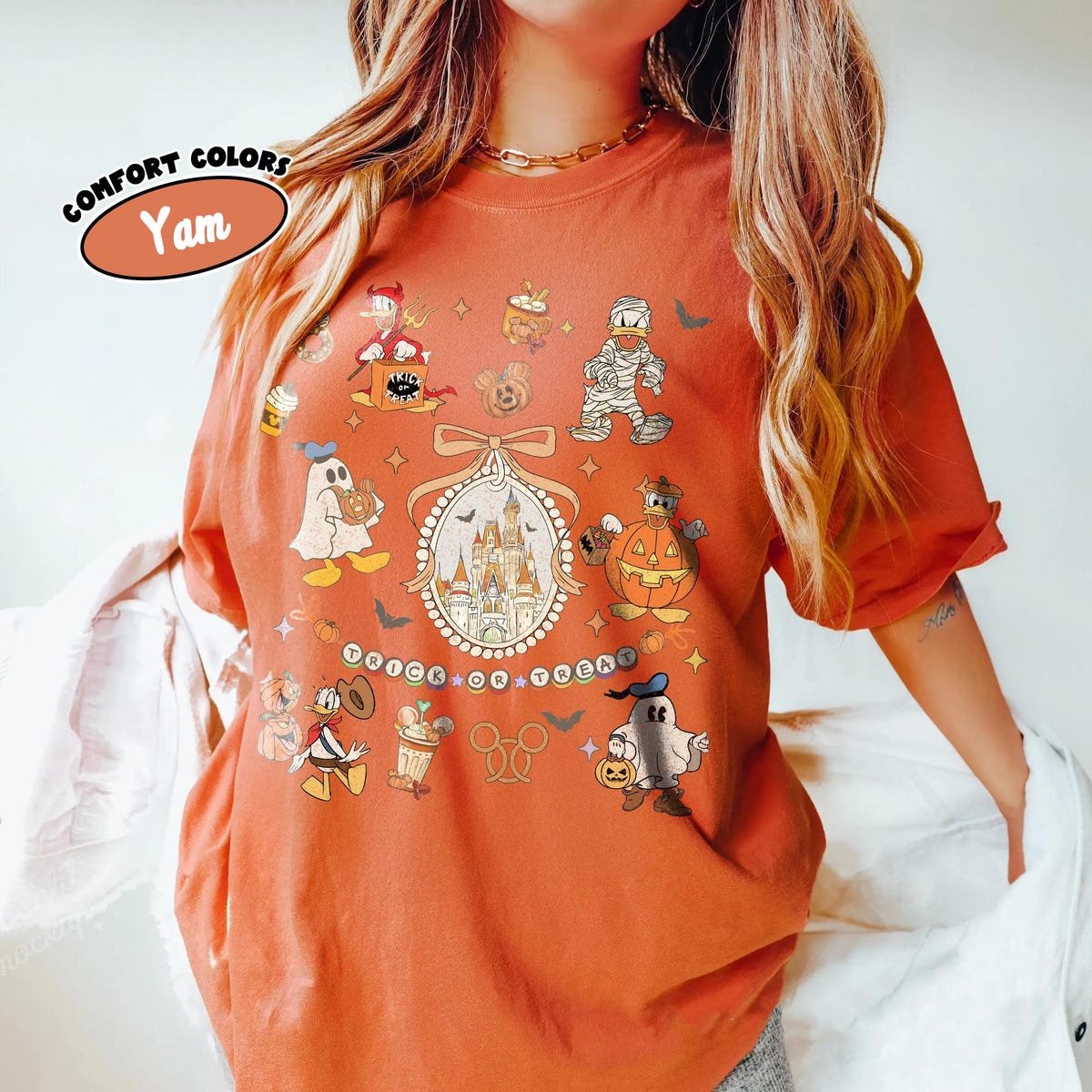 Vintage Mickey Halloween Shirts Disney Castle Ghost Tee Family Trip 2025