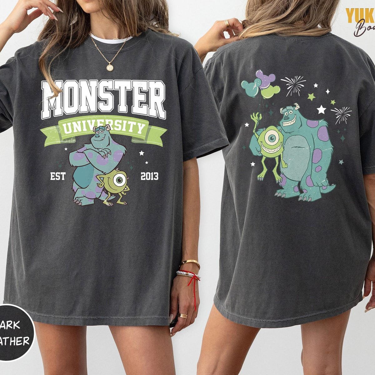 Vintage Monsters University 2013 Shirt Retro Disney Cartoon Apparel
