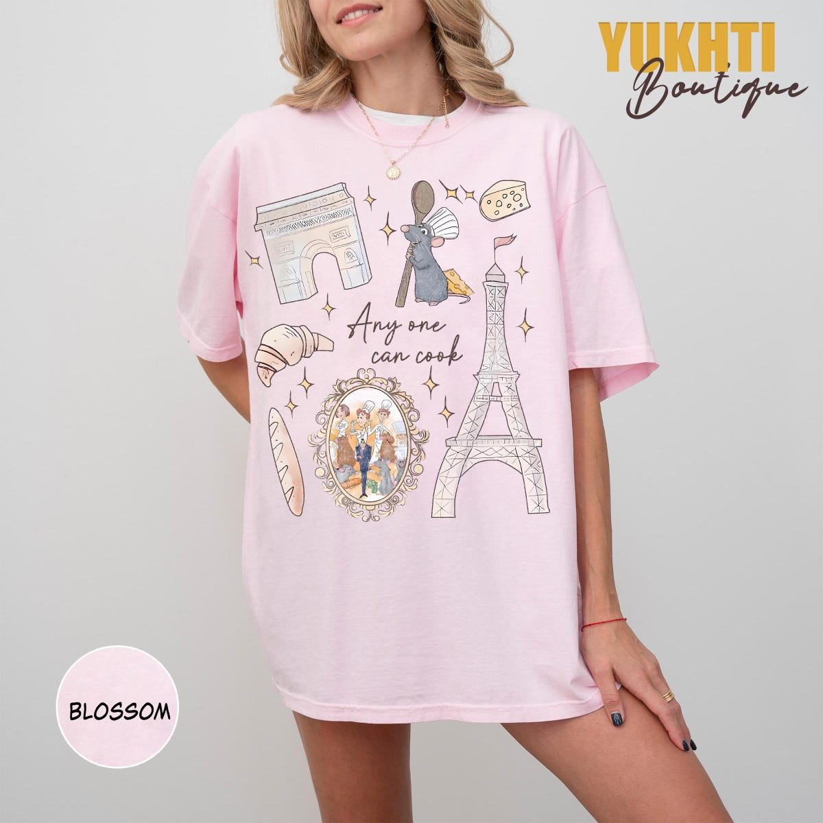 Vintage Ratatouille Disney Tee Chef Remy Quote Pixar Gift Shirt