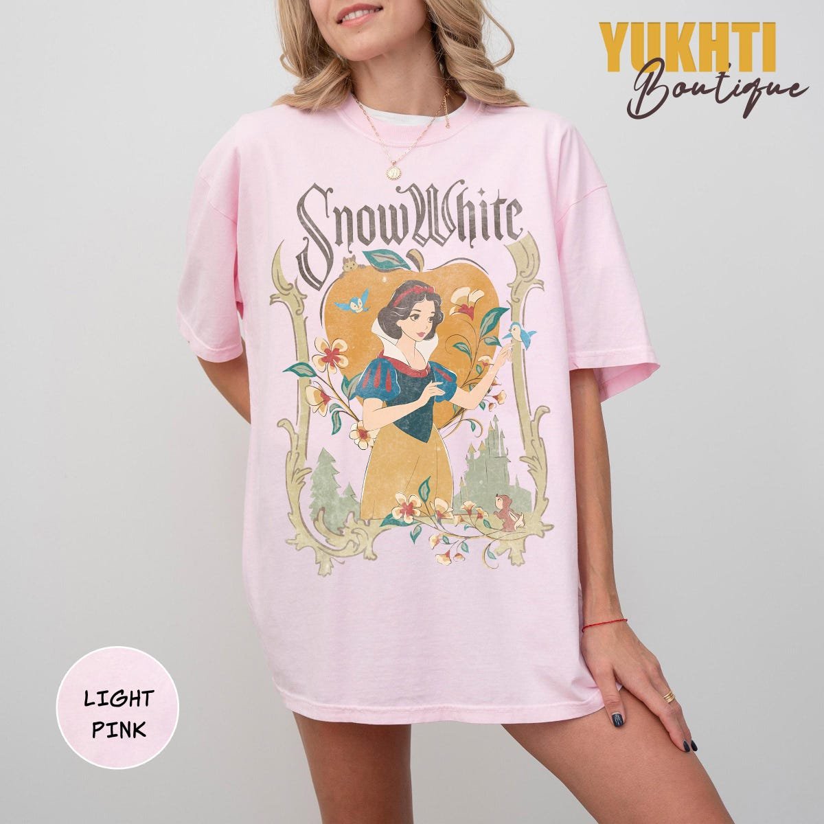 Vintage Snow White Shirt - Disney Princess Tee for Family Trips