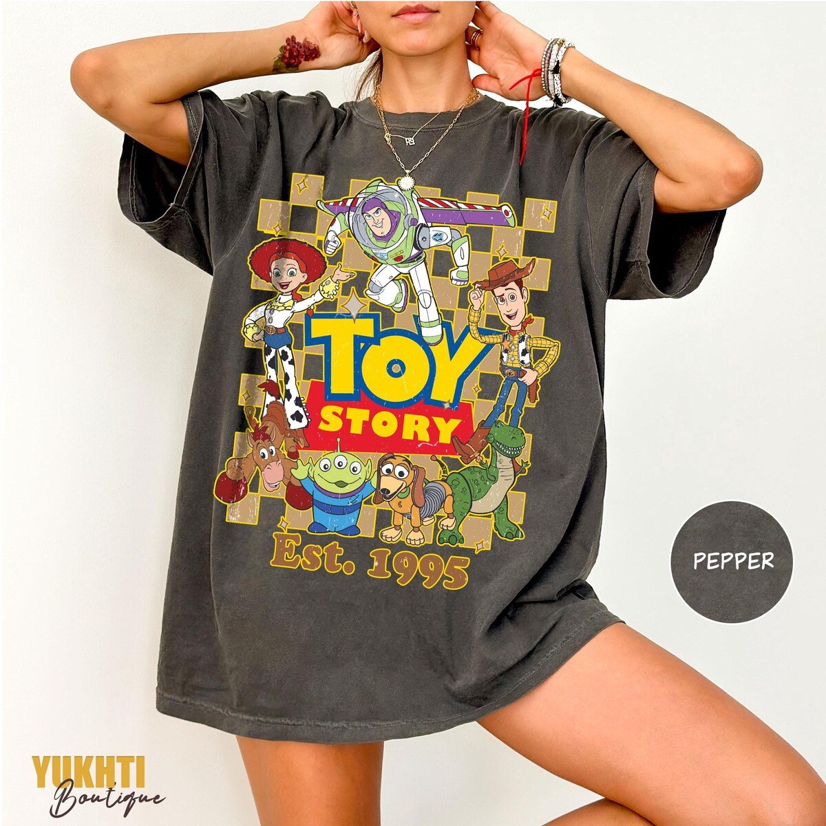 Vintage Toy Story Shirt Retro Pixar Tee Disney Family Trip
