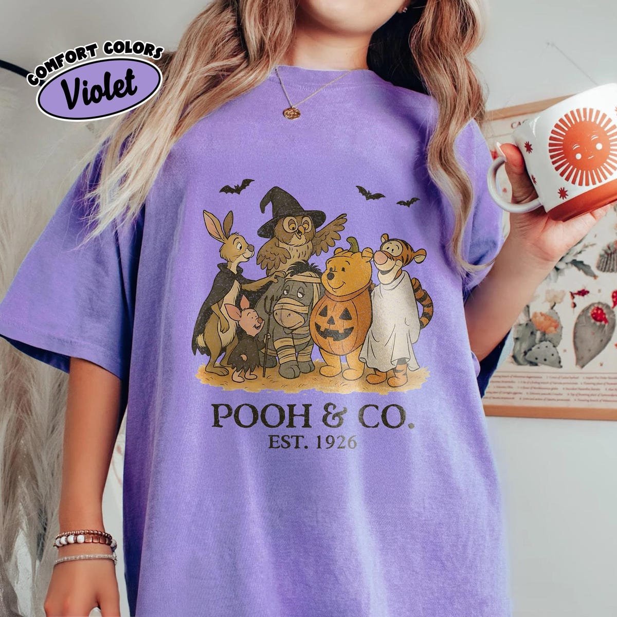 Vintage Winnie The Pooh Halloween Shirt Disney Trip 2025