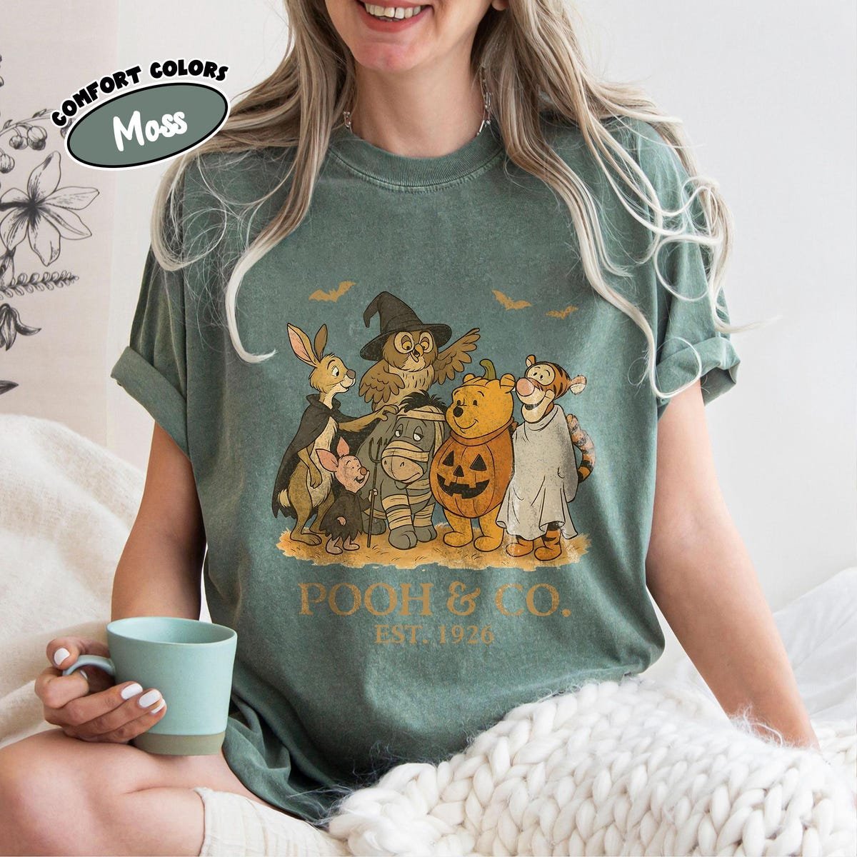 Vintage Winnie The Pooh Halloween Shirt Disney Trip 2025