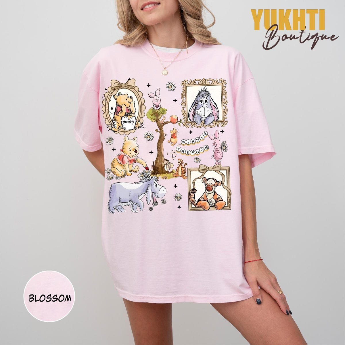 Winnie the Pooh Disneyland Family Matching Trip Shirt