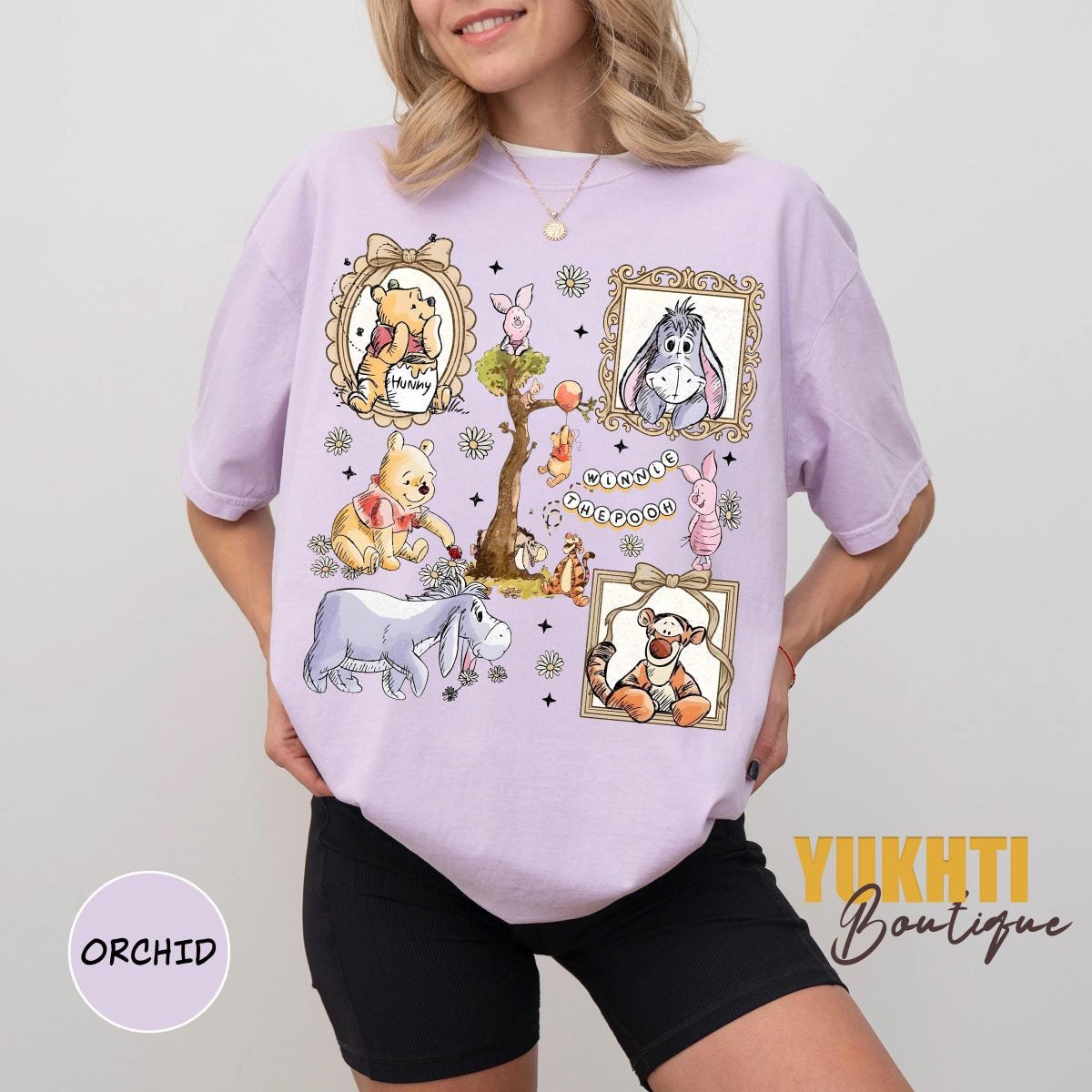 Winnie the Pooh Disneyland Family Matching Trip Shirt